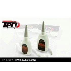 TPRO Colla cianoacrilica per incollaggio gomme Dr.Glue 20ml Thick