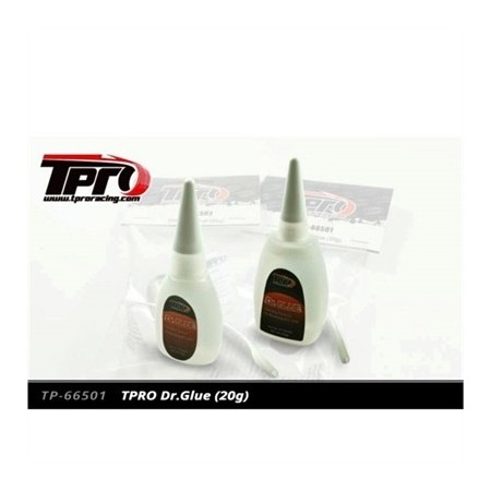 TPRO Colla cianoacrilica per incollaggio gomme Dr.Glue 20ml Thick