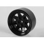 RC4WD 5 Lug Wagon 1.9" Steel Stamped Beadlock Wheels (Black)