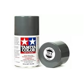Tamiya TS-4 German Grey Colore Spray Per Plastica 100 Ml
