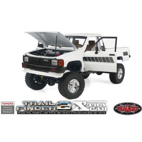 Trail Finder 2 LWB con 1987 Toyota Xtracab Karosserie bianca RC4WD *nuovo prezzo 2/24