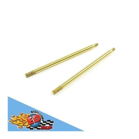 S35-4 Series BBS System Tiefron Coated Shock Shaft (L)(2PC)