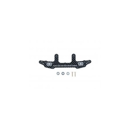 TAMIYA 95259 Supporto HG Carbon 3mm Posteriore per Rotelle Mini4wd