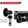 INJORA Anteriore Posteriore Completo di Assi Stock Lunghezza Assali Alluminio CNC per 1/18 RC Crawler TRX4M Upgrade