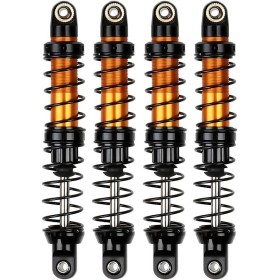 INJORA RC Ammortizzatori 4pcs RC Shock Absorber RC Damper Set per 1/10 RC Crawler 90mm