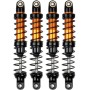 INJORA RC Ammortizzatori 4pcs RC Shock Absorber RC Damper Set per 1/10 RC Crawler Car Axial 100mm