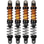 INJORA RC Ammortizzatori 4pcs RC Shock Absorber RC Damper Set per 1/10 RC Crawler Car Axial 100mm
