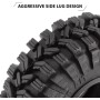 INJORA 1.0 Pneumatici Tutti i Terreni Super Soft Gomme