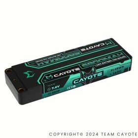 Batteria CAYOTE Racing Lipo Battery 6800mha 2S 145C 7.6v