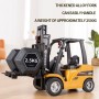 CARRELLO ELEVATORE RC 2,4G 8CH 1/10 PLASTICA