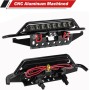 INJORA Anteriore Posteriore Paraurti Metallo Paraurti Set per TRX4M Bronco Upgrade 1/18 RC Crawler