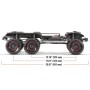 TRX-6 Mercedes-Benz G 63 AMG 6×6 Trail Crawler con Kit Luci-Nero