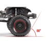 TRX-6 Mercedes-Benz G 63 AMG 6×6 Trail Crawler con Kit Luci-Nero