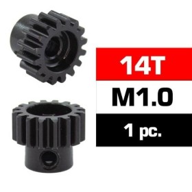 Pignone per motore 1/8 modulo M1