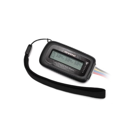 LIPO CHECKER CONTROLLO VOLTAGGIO BATTERIE E BILANCIATORE 2-6S