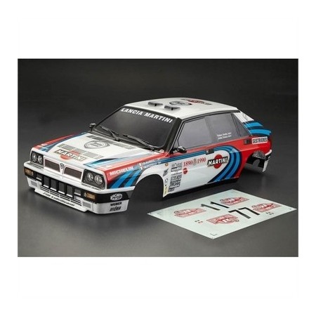 KillerBody Carrozzeria Lancia Delta HF Integrale 16V Rally Racing Martini 1/10