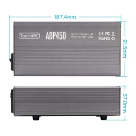 ToolkitRC ADP450 Alimentatore 450W 19A 24v 23400-EU