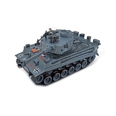 BROTHER TANK RC Tank 1:18 German Tiger 1 Grey Carro armato radiocomandato in scala 1:18