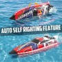 VOLANTEX Arrobolt LUMEN SR40 Brushless Boat RTR con scafo illuminato a LED