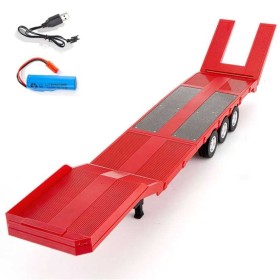 CARRELLO DA TRAINO 3 ASSI 1:18 X K770S 1:18 Colore Grigio o Rosso