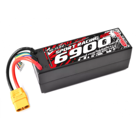 BATTERIA LIPO TEAM CORALLY 60C 6900Mah 14,8V XT90 HC