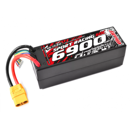 BATTERIA LIPO TEAM CORALLY 60C 6900Mah 14,8V XT90 HC