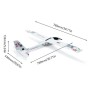 Aliante XK A800 GLIDER RC 4CH RTF