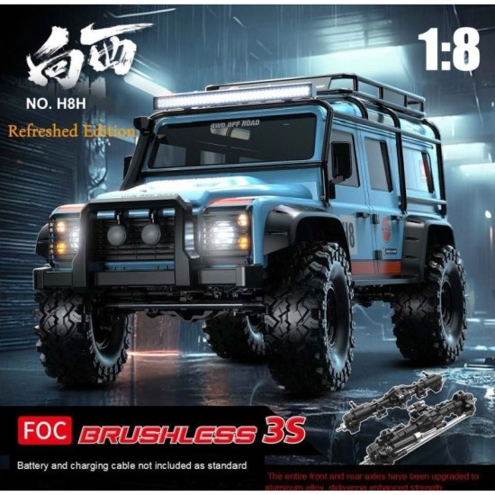 HYPER GO HYH8H Scaler Crawler 1:8 4WD Brushless 2.4GHz Blu