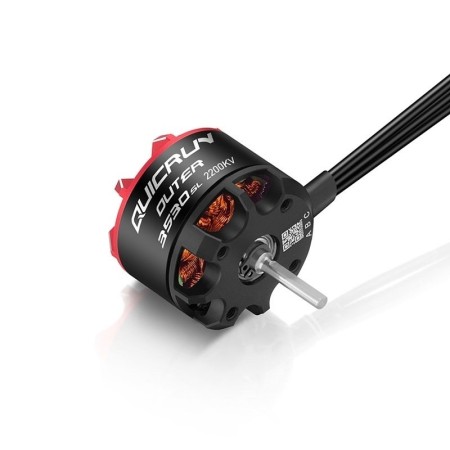 Hobbywing Quicrun Outer 3530SL 2200kV motore brushless x Scaler 1:10