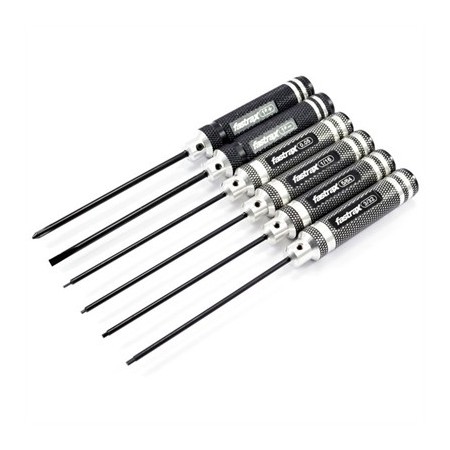 FASTRAX Team Tool Imperial Screwdriver set cacciaviti esagonali in Pollici e taglio croce (6pz)