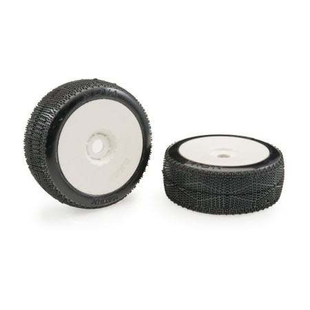 MATRIX NOVA CLAY ULTRA  SUPER SOFT PRE-INCOLLATE SU CERCHI BIANCHI- 1:8 BUGGY