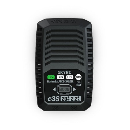 Caricabatterie SkyRC e3s LiPo 2-3s 2,2A 20W Charger