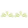 Clip Per Carrozzeria  1/10 - giallo fluorescente (10) ARROWMAX