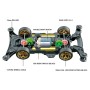 TAMIYA Raizzan Telaio ME Mini 4WD Pro 18663