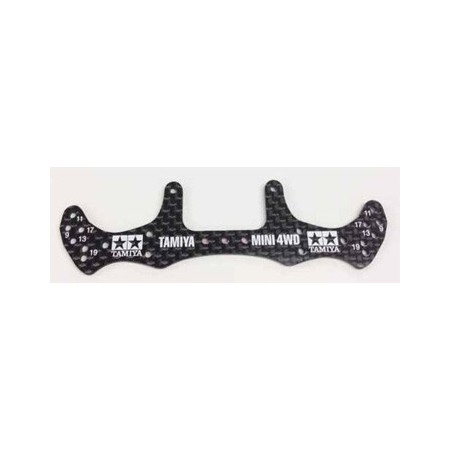 Tamiya 15499 SUPPORTO LARGO POST. CARBON HG 1,5mm