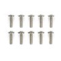 TAMIYA 15-323 Viti Testa Bombata 2x8 mm (10)