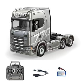 HUINA CH1501G Camion RC Scania 770S V8 1:18 Grigio