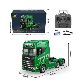 HUINA CH1501V Camion Scania 770S V8 1:18 Verde