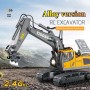 HUINA CHBC1043 Escavatore RC 11CH Scala 1/20 con Parti in Metallo