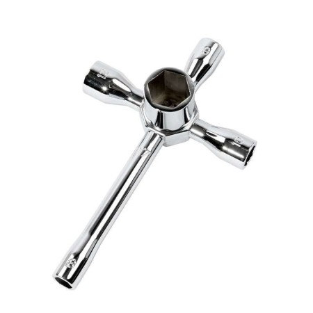 Chiave a croce grande Robitronic 8, 9, 10, 12 e 17 mm
