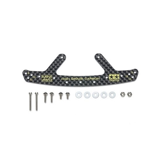 Tamiya 95692 SUPPORTO HG ANTERIORE CARBON 1,5mm Mini4wd