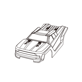 Hyper Go Carrozzeria Nera 14207 1/14
