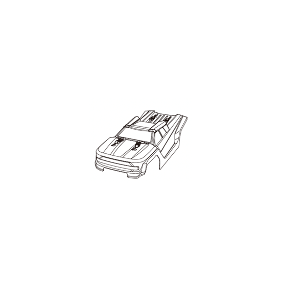 Hyper Go Carrozzeria Nera 14207 1/14