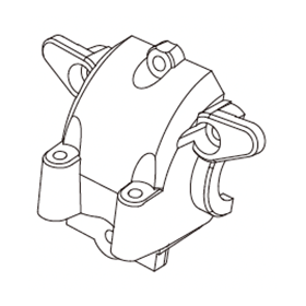 Hyper Go Coperchio differenziale anteriore 1/14