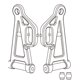 Hyper Go Braccetti anteriori inferiori 1/14