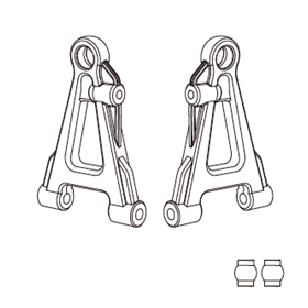 Braccio anteriore inferiore HY14302/HY14303/14304 1/14