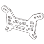 Supporto ammortizzatori anteriori 1/7 Hyper Go