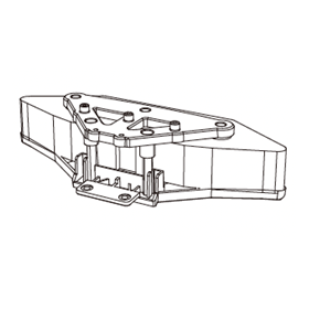 Bumper anteriore 7304 1/7 Hyper GO