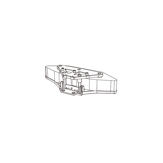 Bumper anteriore 7304 1/7 Hyper GO