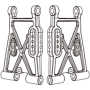 Bracci anteriori inferiori 1/7 Hyper Go